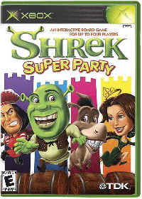 Shrek Super Party Xbox US box art